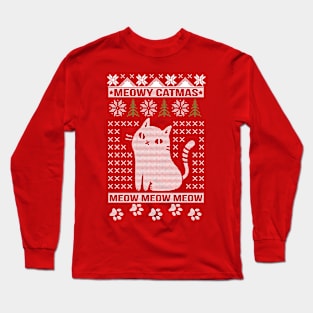 Meowy CATMAS Long Sleeve T-Shirt